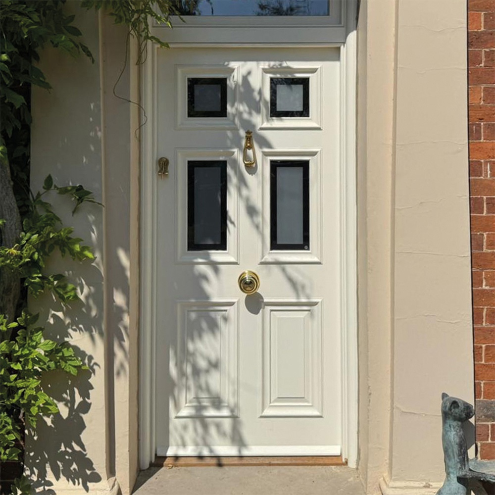 GU Secury LogIQ - Classic Slam Shut Door Lock Kit for 44mm Doors (45mm Backset, Triple Dead Bolt, 16mm Face plate) - Left Hand